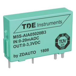 ZDAuto BID0324B1 M5S Modular I/O Module, 30V/DC, 3.3V/DC, 0-5kHz, 20x5x12.7mm