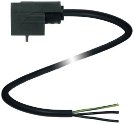 Pepperl+Fuchs 245822 Złącze zaworowe VMA-2+P/Z2-1,5M-PVC, 24 V DC/AC, IP65, IP67, 1 szt.
