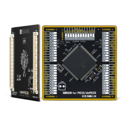 Narzędzie rozwojowe z kategorii „mikrokontrolery&#148; dsPIC Brand-Rex SiBRAIN For PIC24EP512GU814 Mikrokontroler 8.