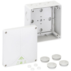 Spelsberg 49091001 Joint Box grey 140x140x79mm IP65 flame-retardant