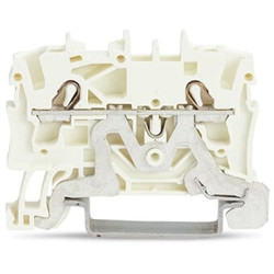 Kostka zaciskowa na szynie DIN WAGO poziomy: 1 22 → 12AWGWciskany zacisk Cage Clamp TOPJOB S