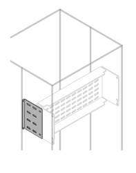 Akcesoria do obudów Płyta montażowa 1STQ009170A0000 Arkusz blachy trawionej Płytki modułowe — System Pro E Power