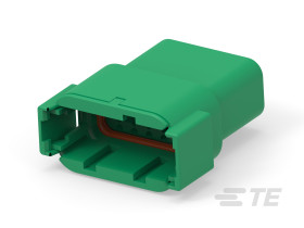 Złącze samochodowe 12-pinowe TE Connectivity 2-rzędowe PIN 7.5A DTM Montaż na kablu Przewód Obudowa do zacisków męskich