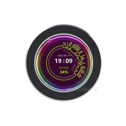 Monitor USB 2,1&quot; B parametrów pracy komputera (czarny) - Waveshare 25635