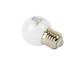 Żarówka LED LEDOM E27 1W 3000K barwa ciepła 80lm 230V G45