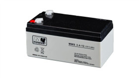 Mws 3.4-12 Akumulator Agm 12V 3,4Ah Mw Power
