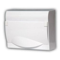 Rozdzielnica modułowa 1x12+2 natynkowa GREEN BOX RN 1/12+2 drzwi białe N+PE IP40 2353-00