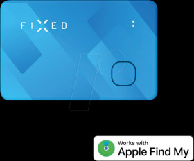 FIXTAG-CARD-BL Location Card for Apple "Find My", blue
