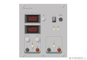 Zasilacz laboratoryjny regulowany 6U155