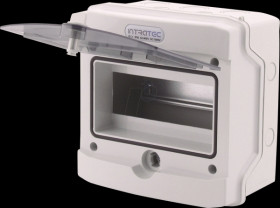 MKDGH8-01 Wet room distribution box, 1-row, 8 modules