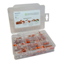 887-1046 WAGO 85pcs 221 Series Splicing Connectors Assortment