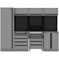 Sealey APMSBESTACK02SS Superline PRO&#xAE; Black Edition Storage System with S