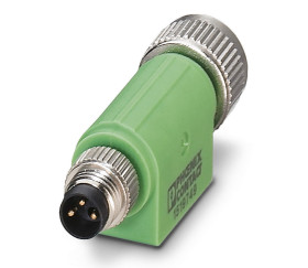 Złącze okrągłe, M8 - 3-stykowe żeńskie M12 (1), 60 V, 4A