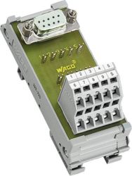 WAGO 289-725 z gniazdem mini D-Sub 9-bieg. 0.08 - 2.5 mm² Ilość styków: 9 Zawartość: 1 szt.