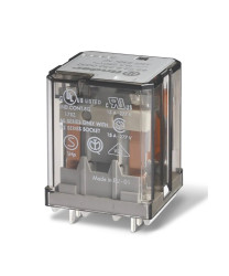 Przekaźnik mocy 12V dc 3PDT Finder 2.2W, montaż PCB