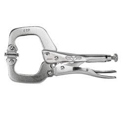 IRWIN Vise-Grip T18EL4 6SP Locking C-Clamp Swivel Pad 150mm (6in)
