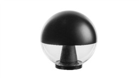 Oprawa Ogrodowa Parkowa Led Sfera Kula Fi 300Mm Czarno-Transparentna Ip44...