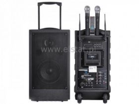 Mikrofon z wzmacniaczem; przewoźny; typ PA-80-UHF