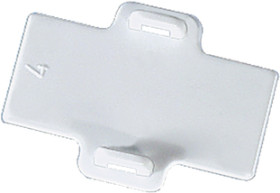 PA label, inscribable, (W x H) 22 x 10 mm, white, 01400103001