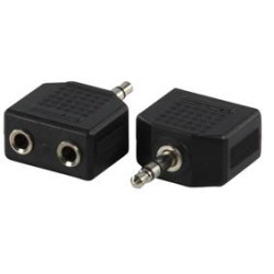 Adapter Jack3,5 wt/2gn Jack3,5 stereo