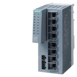 Switch przemysłowy SCALANCE XC108 niezarządzalny 8xRJ45 10/100 Mbit/s 6GK5108-0BA00-2AC2