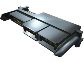 Gniazdo PCB 24 -pinowe 2 -rzędowe raster: 1.27mm Proste Montaż pasowany