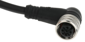 Przewód czujnik-siłownik ze złączem Złącze M12 liczba rdzeni 4 długość 5m Rodzaj A Żeńskie