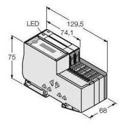 Akcesorium Turck TI-BL20-E-CO-S-4 1545135 1 szt.