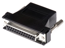 Adapter D-sub z typu D-Sub z 25 stykami na rodzaj Żeński z rodzaju Żeński na typ RJ45