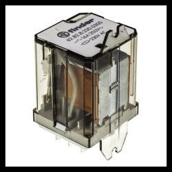Przekaźnik elektromagnetyczny DPST-NO, 230V AC, 16A/250VAC, Finder 62.82.8.230.0300