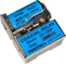 RF relays, 1 Form C (NO/NC), 50 Ω, 1 GHz, 61 mA, 12 V (DC), CX-120P