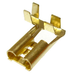 Konektor Ż 6,3mm kątowy