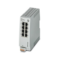 Ethernet Switch, porty RJ45: 8, Montaż na szynie DIN, 100Mbit/s