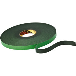 3M&#x2122; KT777306301 9515B Double Sided Polyethylene Foam Tape 19mm x 33m