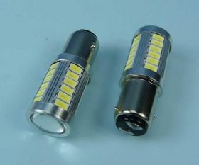 BA-15D 12V WHITE WC 4,0W 19x52mm