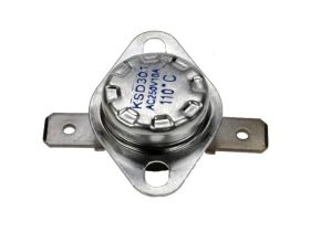 TERMOSTAT BIMETALICZNY 110C 110°C 10A 250V KSD301 NC