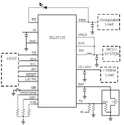 Low IQ highly integrated battery charge management solution for wearables and IoT