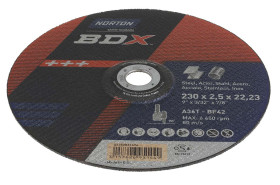 Tarcza ścierna Tarcza tnąca 230mm Norton 2.5mm Tlenek aluminium