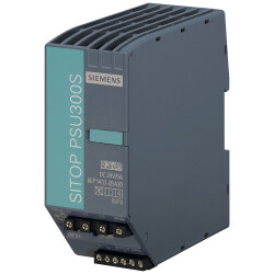 Siemens 6EP14332BA20 PSU 24V DC 5A rail mount DIN 1pc