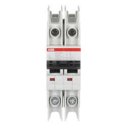 Wyłącznik automatyczny, Typ K, 2-biegunowy, 3A, 400V, ABB, SU200 MR