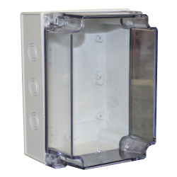 CamdenBoss CHDX6-229C X6 Series Polycarb Transparent Lid 175x125x75 IP66/67