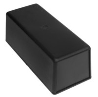 Z-18 Obudowa z tworzywa Z18 wymiary: 176x76x65mm - pełna - czarna - zasilacz przelotowy