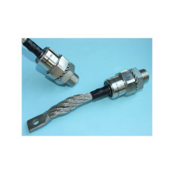 Dioda D62-200-12R/ZP z warkoczem 200A 1200V gwint M20 (anoda na śrubie)