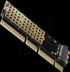 PCEM2-1U PCIe x4 &gt; 1x M.2 NVMe