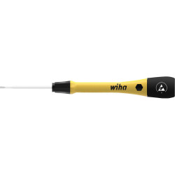 Wiha 43672 Fine screwdriver PicoFinish&#xAE; ESD Slotted 3.0 mm