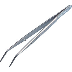 Bernstein 5-037 Titan Tweezers Fine Bent Tips 150mm