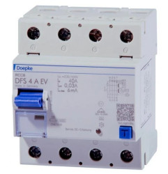 WYŁĄCZNIK DFS4 KV 025-4/0,30-A RÓŻNICOWO-PRĄDOWY 3-FAZOWY 72126909