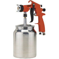 Draper 28354 Suction Air Paint Spray Gun, 1L, 1.8mm - 28354