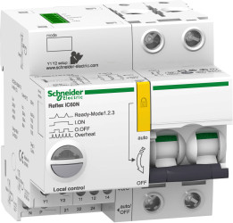 Wyłącznik automatyczny Schneider Electric A9C62225 A9C62225, 230 V, 25 A
