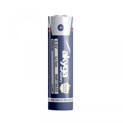 Akumulator litowo-jonowy Akyga AKY2465 INR18650-35M-PCM Li-Ion 3.6V / 3500mAh z zabezpieczeniem